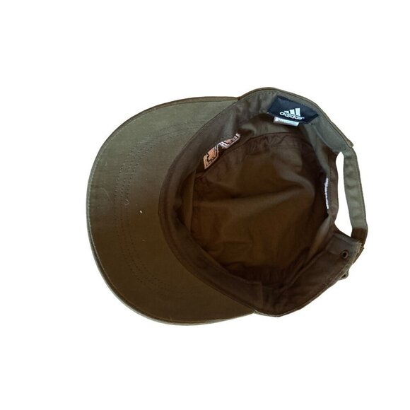 Adidas Olive Green Adjustable Baseball Cap With M Logo - Picture 5 of 7
